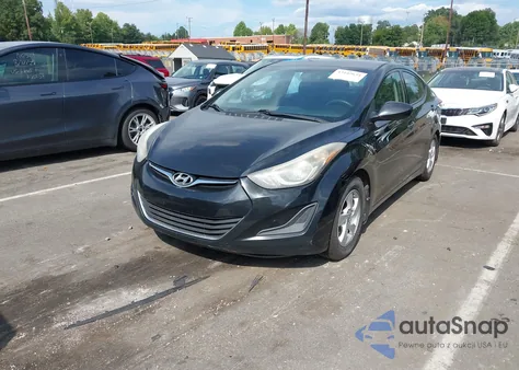 2014 Hyundai Elantra Se из США, поврежденный, VIN 5NPDH4AE2EH539208